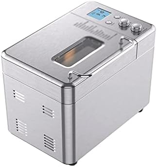  Mbj Bread Machine Stainless Steel Automatic Bread Maker Programmable Bread Maker With 3 Bread Size Fruit Nut Dispenser