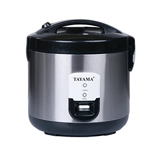  Ayama 20-Cup Stainless Steel Automatic Rice Cooker & Food Steamer