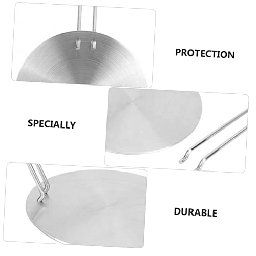  DOITOOL Heat Conduction Plate Electric Range Stove BBQ Accessories Grill Heat Plates Induction Heat Diffuser Plate Grill Accesories Gas Stove Heat Plate Cookware Induction Cooker Plate
