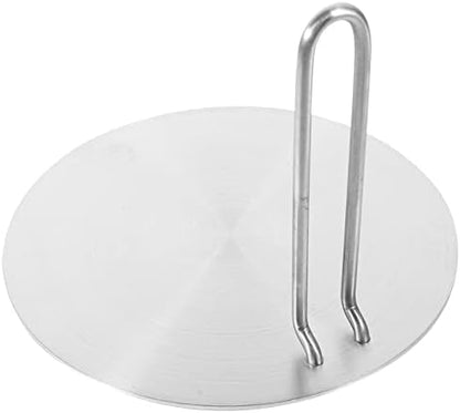  Induction Cooker Heating Plate Electric Diffuser Induction Hot Plate Glass Dishes Heat Diffuser For Glass Cooktop Stainless Steel Coffee Pot Glass Induction Cooktop Plate Round Gas