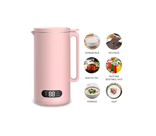  Mini Electric Soybean Milk Maker, Automatic Soy Milk Machine, Fruit Juicer, Rice Paste Maker, Food Blender, 110V, 350ml
