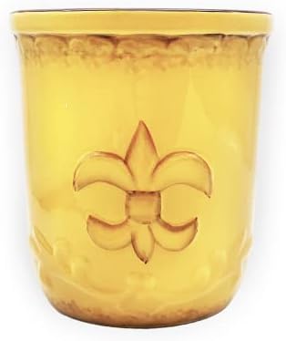  Tuscany Colorful Rainbow, Hand Painted Ceramic Utensil Jar, 81739