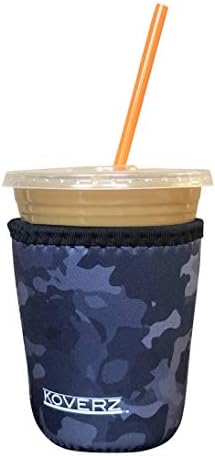  Neoprene Iced Coffee Sleeve - Large Midnight Mums