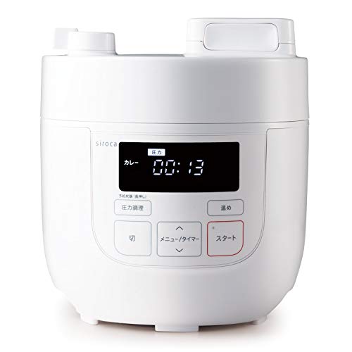  Electric Pressure Cooker SP-D121(W) (WHITE)【Japan Domestic Genuine Products】