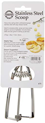  Stainless Steel Scoop, 25MM (.5 Tablespoon)