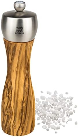 Peugeot Classic Fidji Salt Mill, Olive Wood