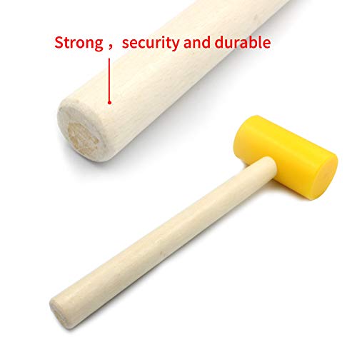  Coconut Opener Set For Young & Mature Coconuts By CoCoMaster |Coconut Tools For Meat Removal With Hammer & Stainless Steel Knife