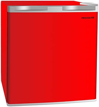 FRIGIDAIRE EFR115-RED 1.6 Cu Ft Compact Fridge For Office, Dorm Room, Mancave Or RV, Red