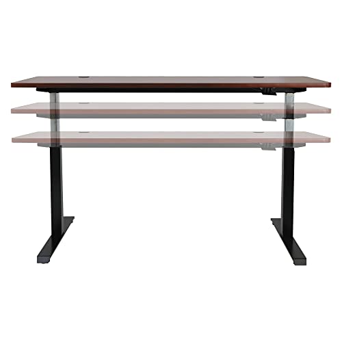  Alera ALEHTPN1B AdaptivErgo 26.18 In. 39.57 In. Pneumatic Height-Adjustable Table Base - Black