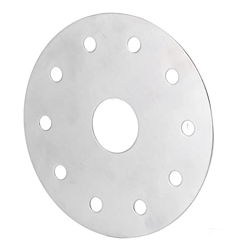  Heat Diffuser Plate Heat Diffuser Plate Stainless Steel Heat Diffuser Stainless Steel Induction Cooktop Converter Disk For Gas Stove Glass Cooktop Magnetic Cookware (Diameter 12.3CM)