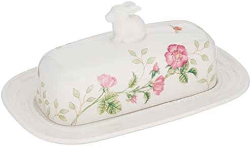 Lenox 893454 Butterfly Meadow Bunny Cookie Jar