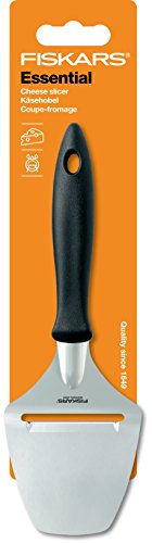 Fiskars Blade, Synthetic Material/Stainless Steel Cheese Slicer, One Size, Black