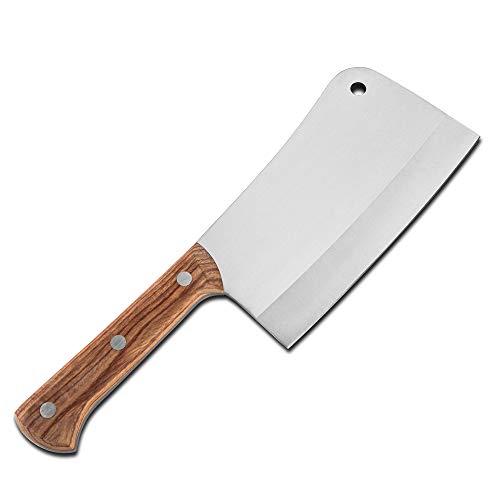  Eavy Duty Heft Cleaver Butcher Knife For Chopping Bones Sturdy Kitchen Knife