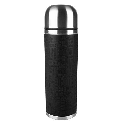 Emsa "Senator Bottle Cooler With Cuff, Black, 1.0 Litre