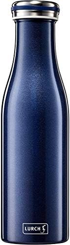 Lurch Urch Germany Thermal Bottle For Hot And Cold Drinks Made Of Double-Walled Stainless Steel (Burgundy, 16, Oz. | 0.5l)