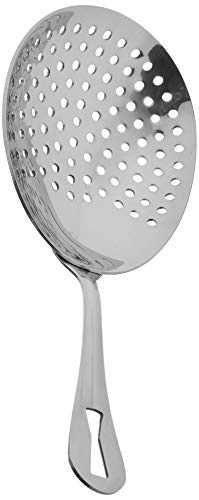  Julep Cup, Stainless & Julep Strainer, Stainless Steel