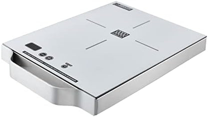  11inch Portable, Single-Burner Induction Cooktop - With Handle (Silver)