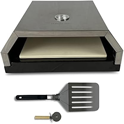  Pizza Oven, Pizza Maker For Outdoor Grill, Pizza Stone, Stainless Steel