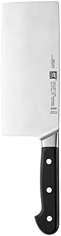 Zwilling Pro 6-Inch Meat Cleaver Razor-Sharp German Knife Set Made In Company-Owned German Factory With Special Formula Steel, Perfected For Almost 300 Years, Stainless Steel