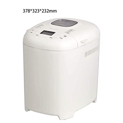  MBJ Bread Maker Non-stick Toaster Display And Intuitive Button Controls Toaster (Color : White)
