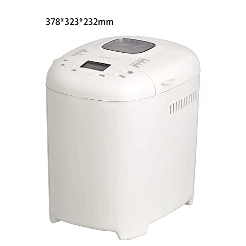  MBJ Bread Maker Non-stick Toaster Display And Intuitive Button Controls Toaster (Color : White)