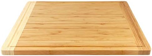  Universal Premium Pull Out Cutting Boards - Under Counter Replacement - Designed To Fit Standard Slots - Heavy Duty Kitchen Board With Juice Groove - 22" X 22" X 0.75" - 1 Piece