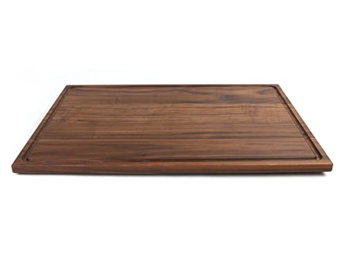  Extra Large Custom Engraved Monogrammed Walnut Cutting Board | Personalized 24" X 18" With Juice Groove, Wedding Gift, Anniversary Gift, Mother's Day, USA Made