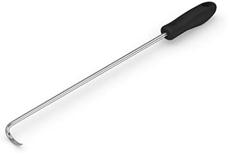  Food Flipper And Meat Hook For Grilling, Flipping, And Turning Vegetables And Meats BBQ Grill And Smoker Accessories, Right-Handed, 17 In