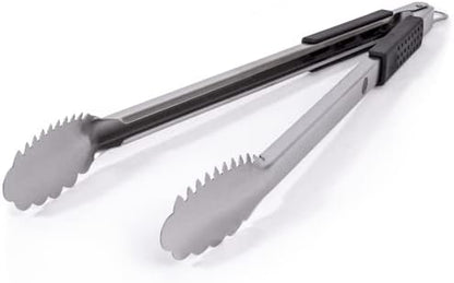  Tongs Super Long 24-inch Heavy Duty For BBQ And Grilling | Extra Long Stainless Steel Grilling Tongs For Outdoor Grill And Kitchen Cooking | Long Metal Tongs With Safety Hand Grips