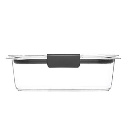 Rubbermaid Brilliance Leak-Proof Food Storage Containers With Airtight Lids, Set Of 7 (14 Pieces Total) | BPA-Free & Stain Resistant