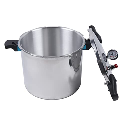 22L Thickened Explosion Proof Pressure Cooker,Large Capacity Pressure Cooker,Pressure Cooker,Rice Cooker,Rice Maker Cooker,Stainless Steel Rice Cooker,Silver Cylindrical Polished Process