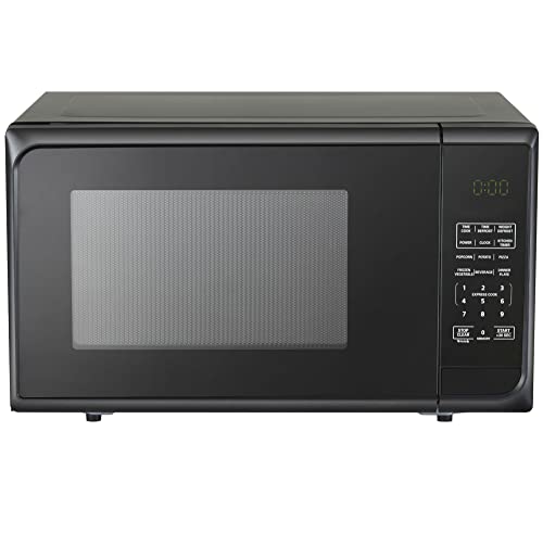  0.9 Cu. Ft. Matte Black Microwave Oven