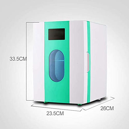  TONPOP Mini Portable Compact Personal Fridge Cools & Heats Capacity, Freon-Free & Eco Friendly For Car, Outdoor, Office, Dorm, Apartment (B)