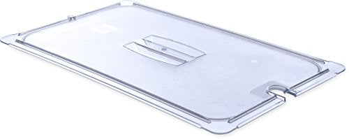  10211U07 StorPlus Full Size Polycarbonate Universal Handled Notched Food Pan Lid, Clear