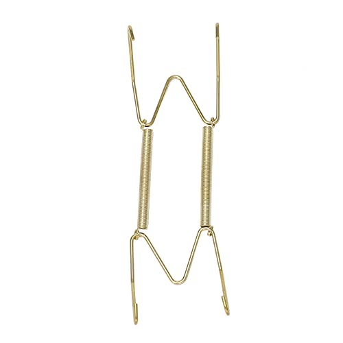  Minmino 10 Pack Plate Hangers, 6 Inch Wall Plate Hangers And 10 Pack Wall Hooks, Compatible 5 To 7 Inch Decorative Plates, Antique China, Antique Plates And Art