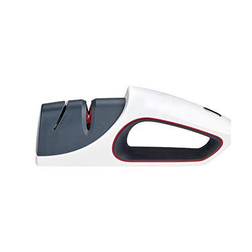 Zyliss E920199 Knife Sharpener, White And Grey