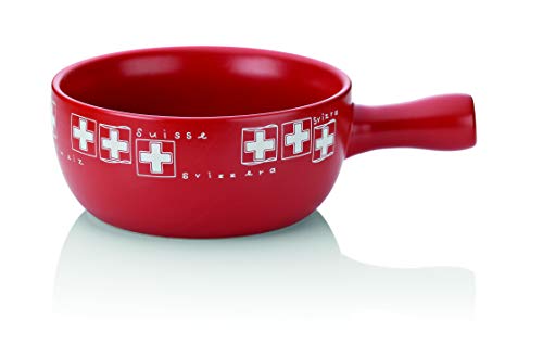  (ケラ) 2L Red Uri Fondue Pot, サイズ:∅22.5×32×H10cm