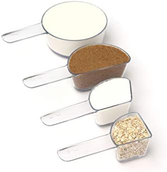 Visual Measuring Spoons By Welcome Industries | Fractions Made Clear, Dishwasher Safe, Fits In Spice Jars, Easy To Read, Smart & Fun With Kids. Made In USA And Women-owned.