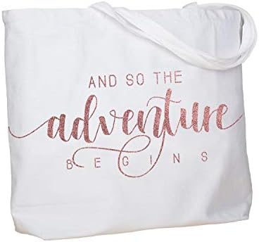  ELEGANTPARK Future The Mrs. EST. 2023 Personalized Bride Tote Wedding Bachelorette Bridal Shower Gifts Large Shoulder Bag Black With Champagne Glitter