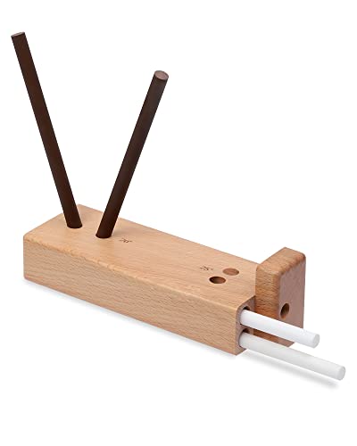  4-Rod Turn Box, Ceramic Sharpener Rod From Kitchen Sharpening Tool, Portable Manual Ceramic Sharpening Rod