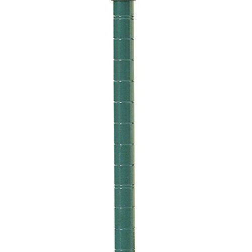  Commercial Green Epoxy Wire Shelving Posts 63" - 4 Posts