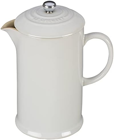 Le Creuset Stoneware French Press, 34 Oz., Artichaut
