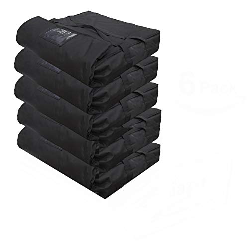  Pizza Delivery Bag Stain Resistant Moisture Free 4/16" (5 Pack)