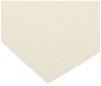  Regency Wraps Pastry Cloth & Rolling Set For Dough, 100% Cotton, Extra Large, 20 X 24 Cloth, 15" Rolling Pin Cover, Natural