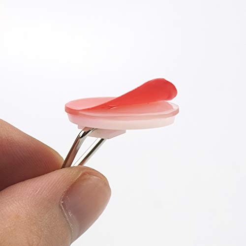  Artliving 2cm Invisible Disc Adhesive Plate Hanger Set Vertical Plate Holders (20 Pack)