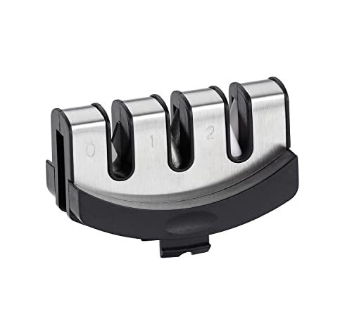 Rösle Knife Sharpener With 3 Levels And Ergonomic Slip-Resistant Grip