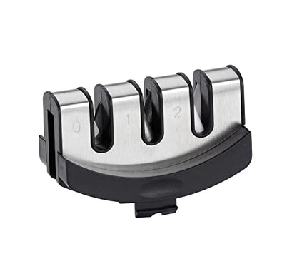 Rösle Knife Sharpener With 3 Levels And Ergonomic Slip-Resistant Grip