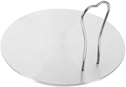  Induction Cooker Heating Plate Electric Diffuser Induction Hot Plate Glass Dishes Heat Diffuser For Glass Cooktop Stainless Steel Coffee Pot Glass Induction Cooktop Plate Round Gas