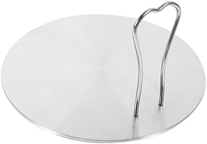  Induction Cooker Heating Plate Electric Diffuser Induction Hot Plate Glass Dishes Heat Diffuser For Glass Cooktop Stainless Steel Coffee Pot Glass Induction Cooktop Plate Round Gas