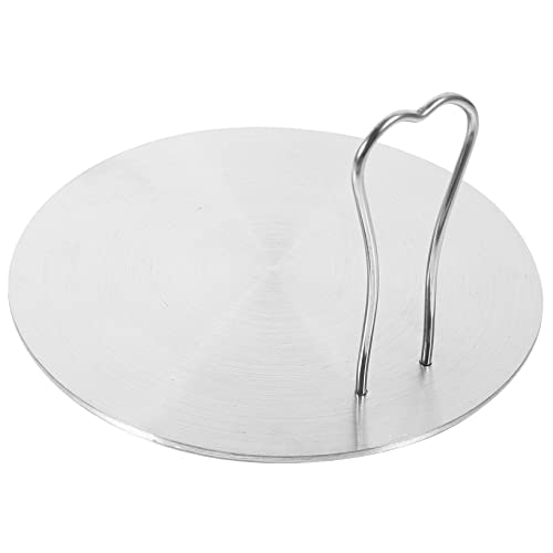 Induction Cooker Heating Plate Electric Diffuser Induction Hot Plate Glass Dishes Heat Diffuser For Glass Cooktop Stainless Steel Coffee Pot Glass Induction Cooktop Plate Round Gas
